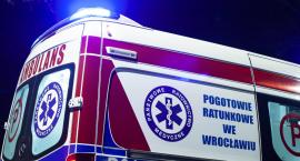 Tragedia na Powstańców Śląskich. Mężczyzna wyskoczył z okna.