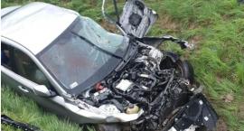 Śmiertelny wypadek na 102 km A4. Nie żyją dwie osoby