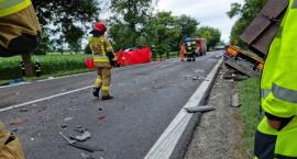 Karambol na drodze krajowej numer 8. Nie żyją dwie osoby