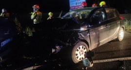 Typowe najechanie na tył z udziałem 4 aut na DK35. D&hellip;