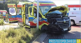 Groźny wypadek na obwodnicy Opola. Ratowniczka wypad…