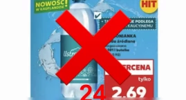 Kaufland wycofuje wodę, która przekraczała pojemność…