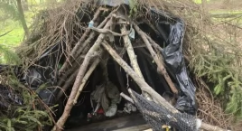 Ukrywał się w lesie przez dwa lata. Podczas interwen…