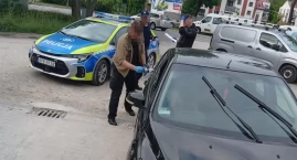 Pościg za skradzionym Fordem w Kamieńcu Wrocławskim.&hellip;