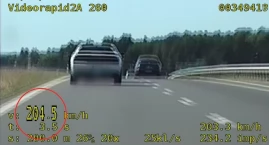 204 km/h na drodze S5. Policjanci przerwali niebezpi&hellip;
