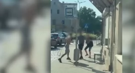 Sceny grozy na wrocławskim przystanku. Mężczyzna bie&hellip;