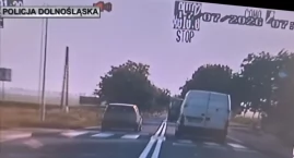 Szokujące manewry 20-latki. Policyjna kamera nagrała wszystko