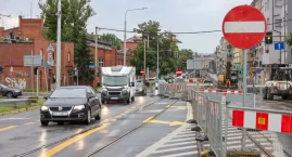 Pierwszy dzień nowych zasad ruchu na ul. Trzebnickie&hellip;