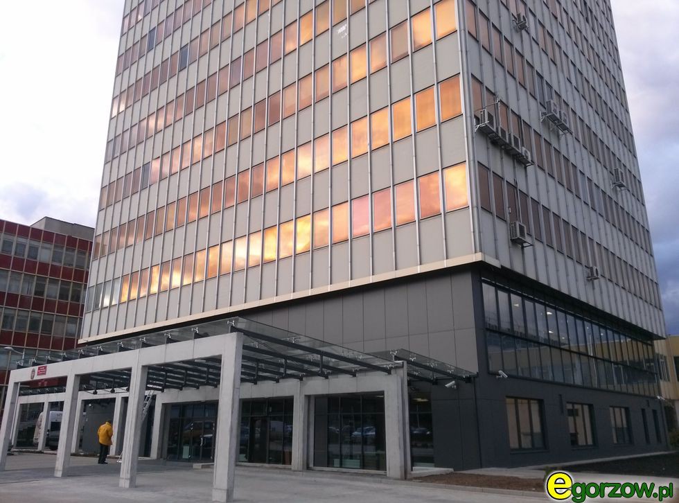 Ewakuacja w Lubuskim Urzędzie Wojewódzkim