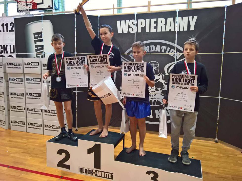 2 medale kickboxerów KSW Gorzów na Pucharze Polski