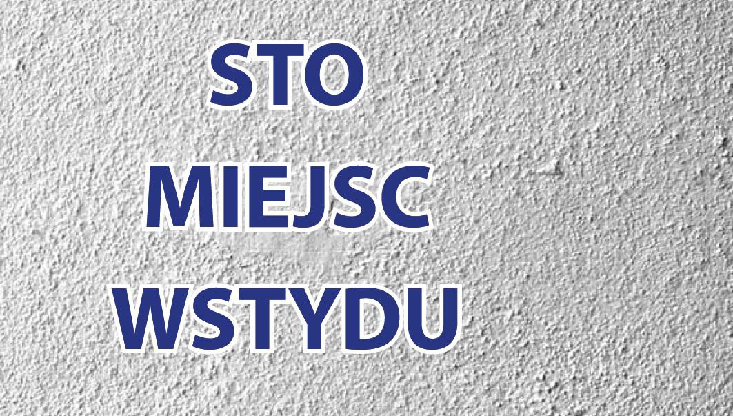Jerzy Synowiec przygotował album pt. Sto miejsc wstydu