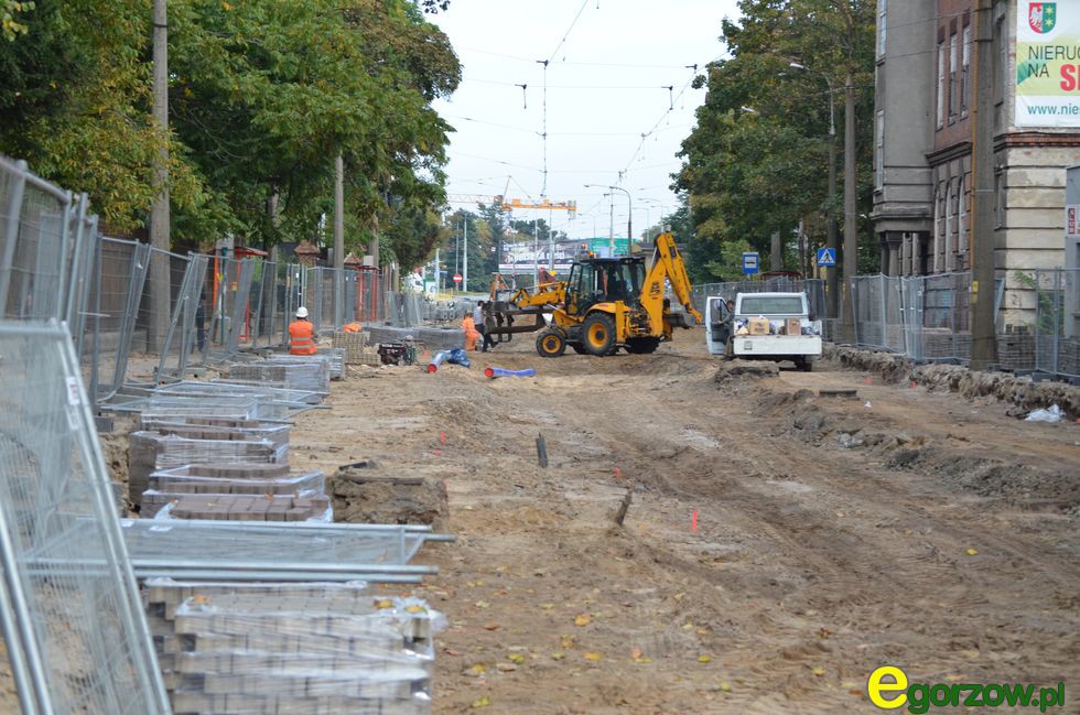 Trwa II etap przebudowy ul. Borowskiego - informuje gorzowski magistrat