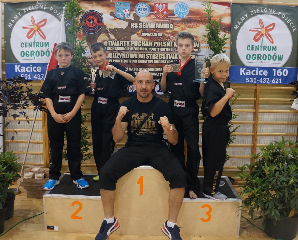 3 medale KSW Gorzów na Otwartym Pucharze Polski kadetów w kickboxingu