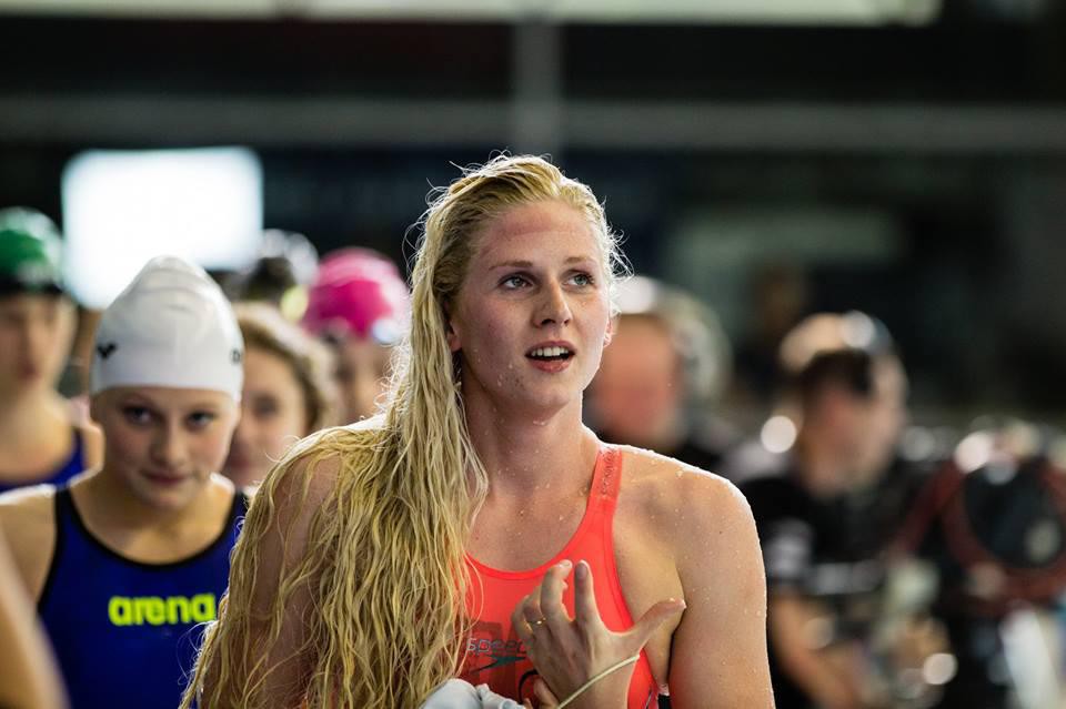 Joanna Mizak KP Stilon Gorzów zdobyła srebrny medal na 200 m stylem motylkowym