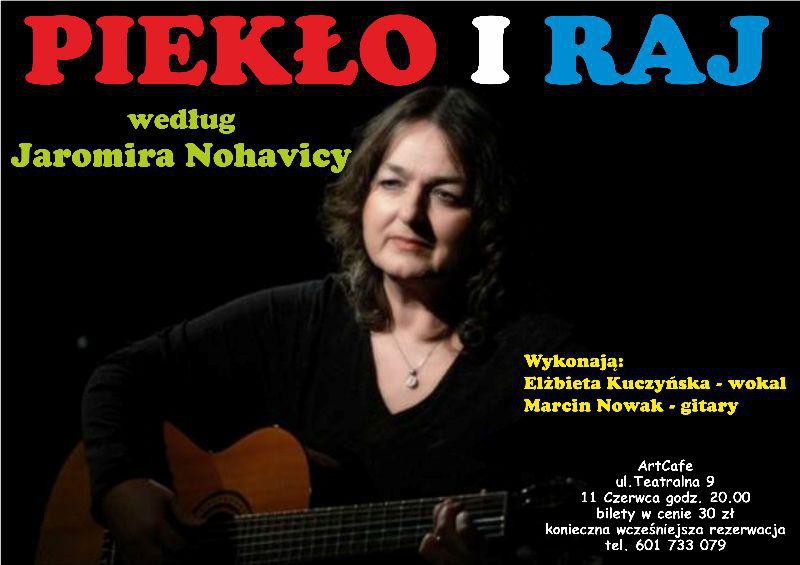 11 czerwca o godzinie 20:00 - PIEKŁO i RAJ w ART CAFE