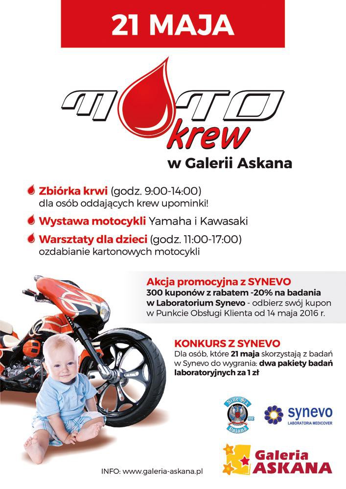 21 maja odbędzie się akcja pod hasłem MOTOKREW