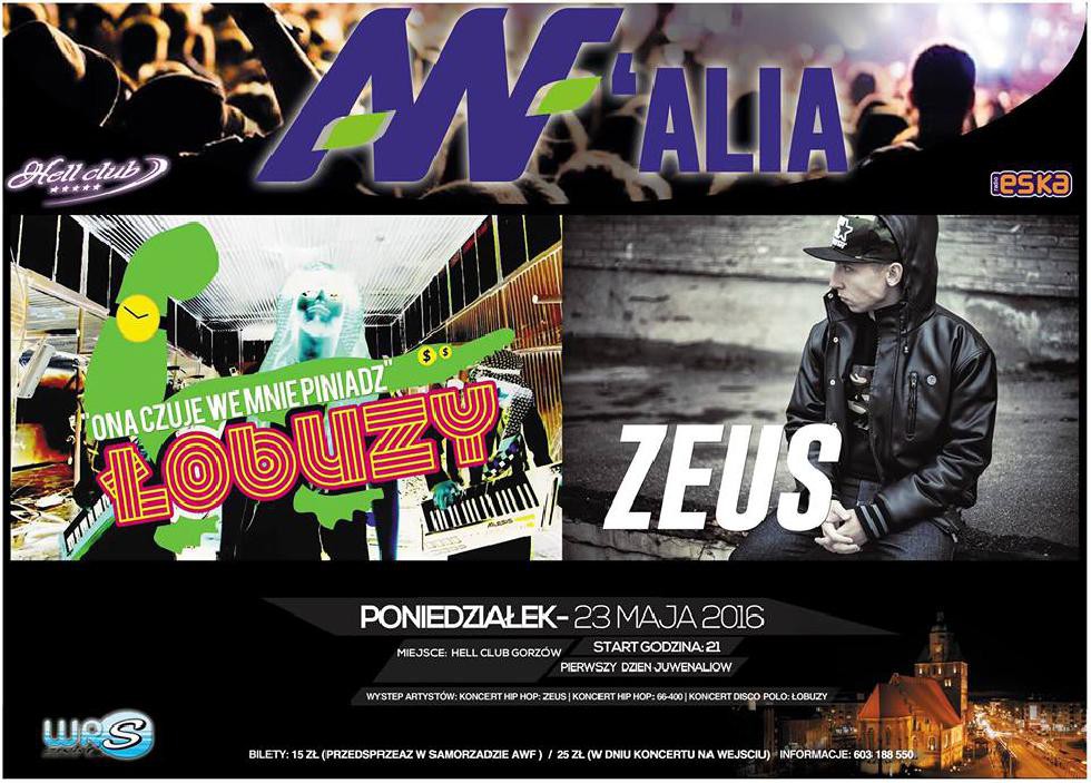 AWFalia - Juwenalia AWF Gorzów 23 maja