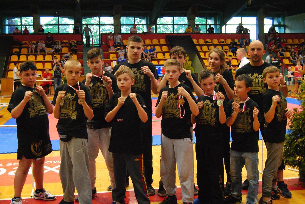 7 medali KSW Gorzów na MP kadetów w Kickboxingu