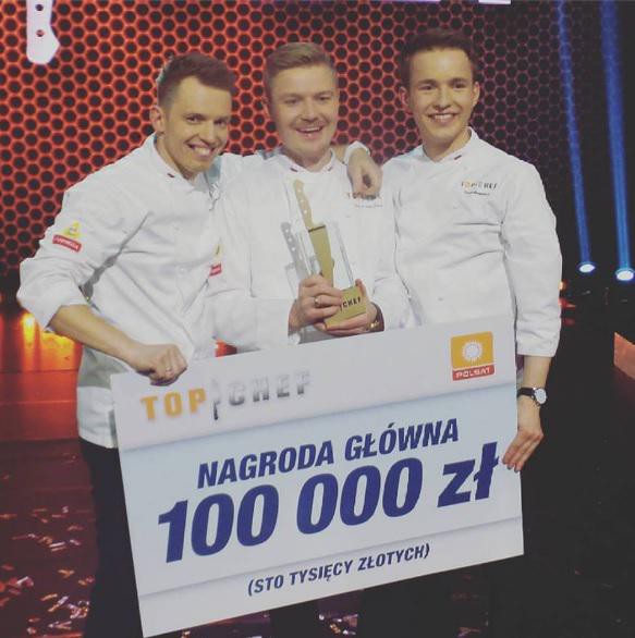 Zespół Szkół Gastronomicznych cieszy się z sukcesu swojego absolwenta Dawida Szkudlarka