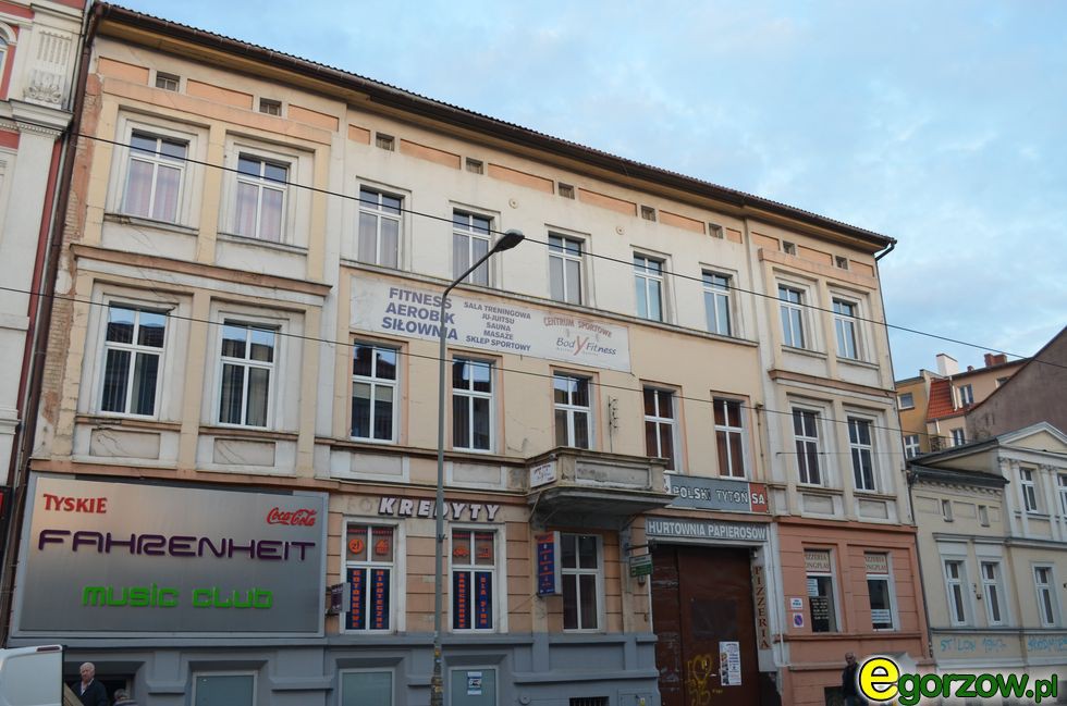 Pożar w jednej z kamienic przy ul. Łokietka w Gorzowie
