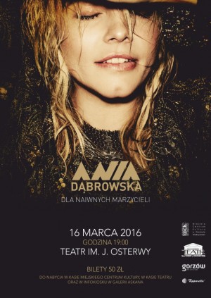 Koncert Ani Dąbrowskiej w gorzowskim teatrze