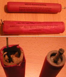 Materiały pirotechniczne do kontroli