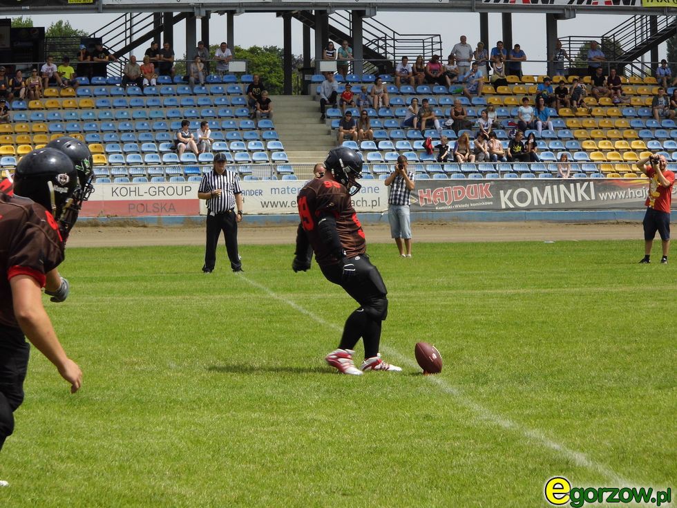 W niedzielę mecz młodej futbolowej Stali Gorzów z Tychami Falcons