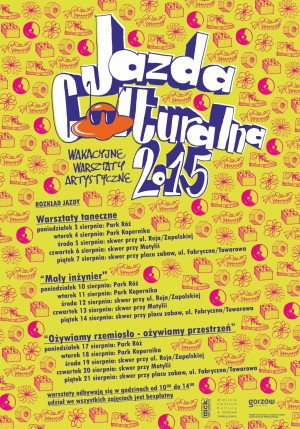 Jazda coollturalna 3-21 sierpnia 2015