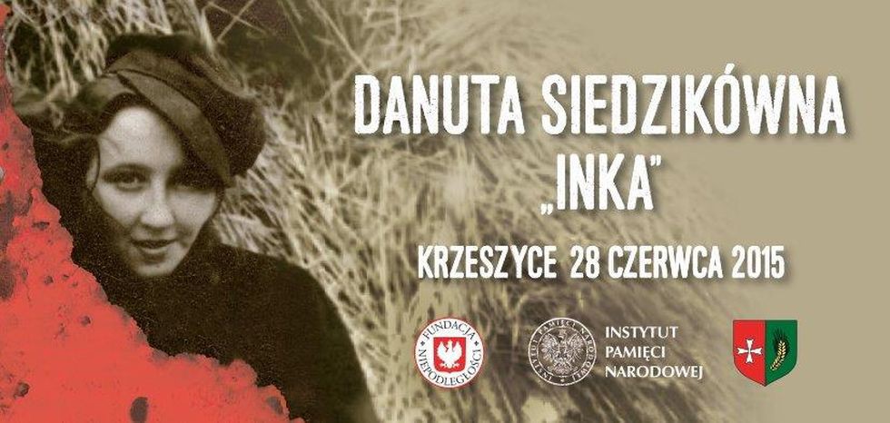 Odsłoniecię pomnika Danuty Siedzikówny PS Inka w Krzeszycach