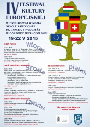 IV Festiwal Kultury Europejskiej