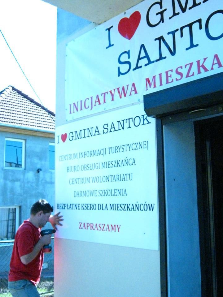 Inicjatywa I Love Gmina Santok ma już swoją siedzibę