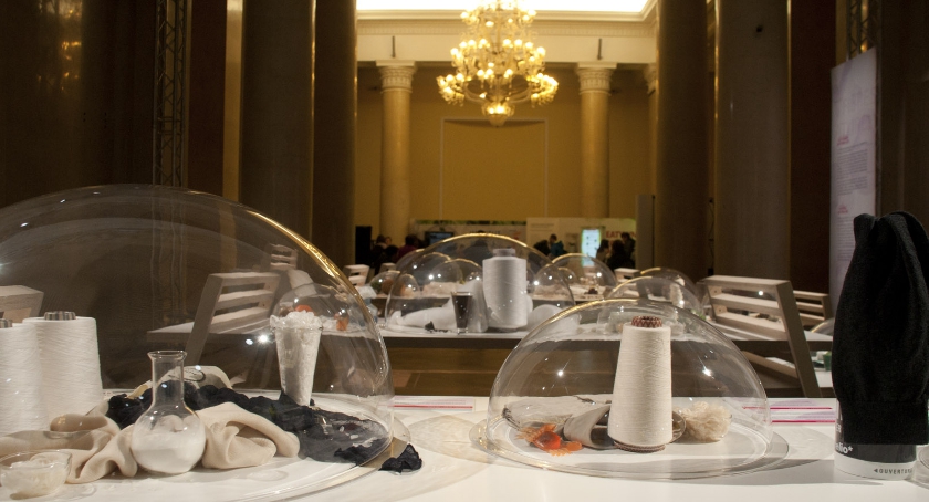 Wystawa Textifood w Pałacu Kultury i Nauki