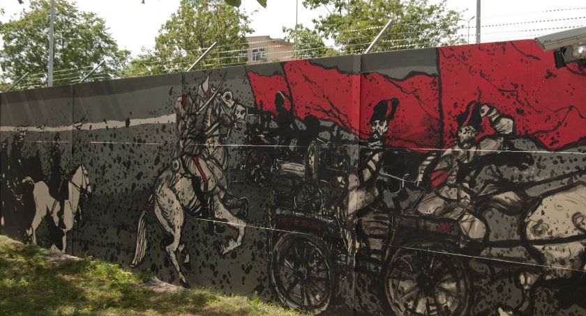 Legionowo: powstał mural Bitwy Warszawskiej [ZDJĘCIA]