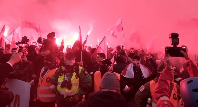 Pierwsze podsumowanie policji dotyczące Marszu Niepodległości