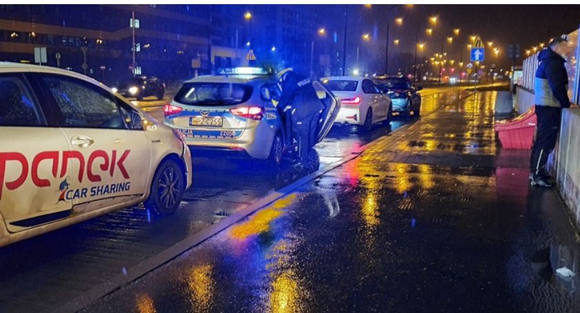 Kobieta w ciąży zabrana do szpitala po wypadku spowodowanym przez pijanego kierowcę 