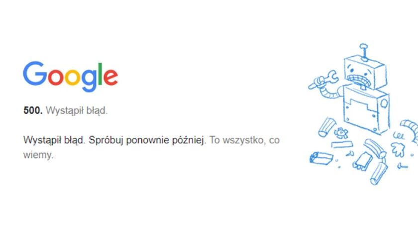 Wielka awaria Google czy atak hakerski?