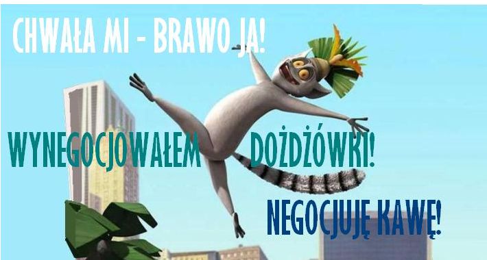 Minister negocjuje kawę