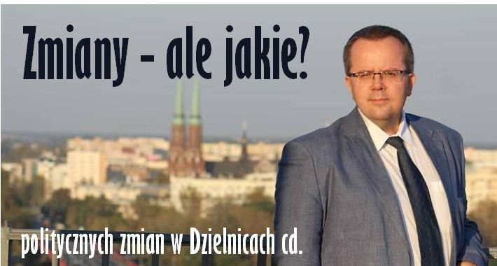 Cd. zmian w dzielnicach Warszawy