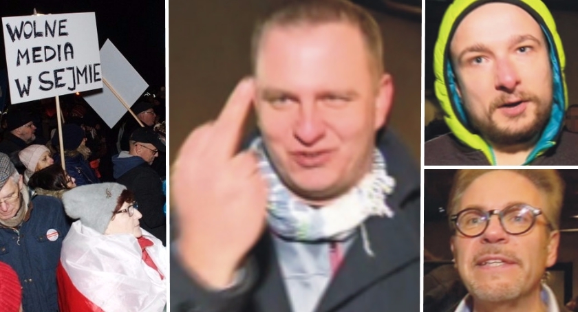 Poszukiwani za naruszenie porządku prawnego przed Sejmem 16 grudnia