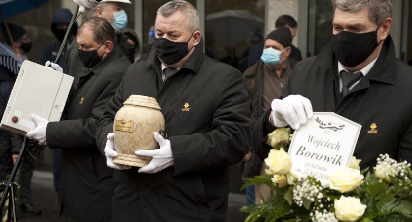 Pogrzeb Wojciecha Borowika, wieloletniego Prezesa SWS