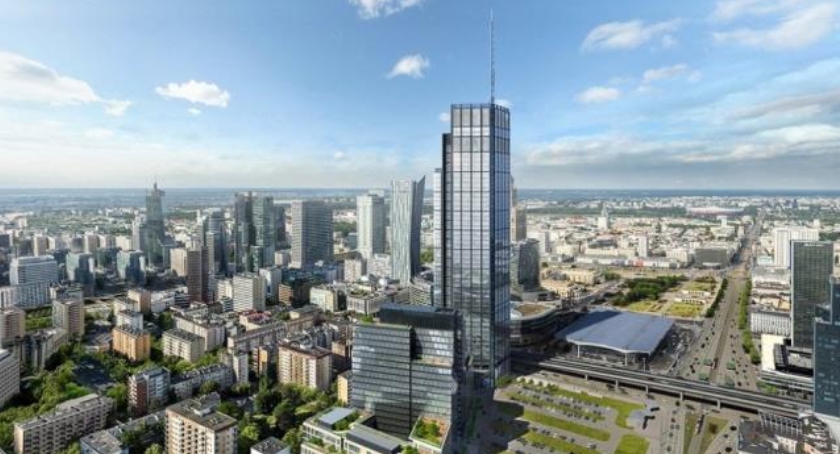 Najwyższy budynek w Unii Europejskiej stanie w centrum Warszawy