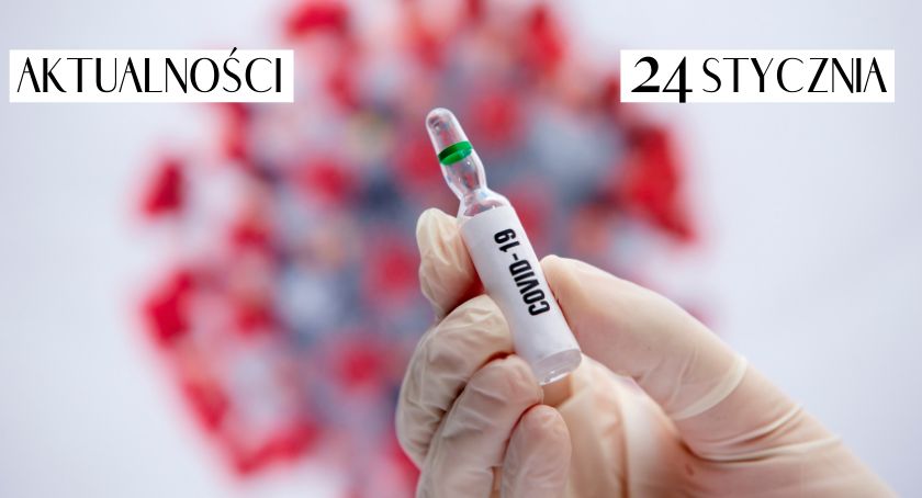 Koronawirus: informacje z niedzieli 24 stycznia w Polsce i na świecie