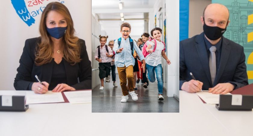 Nowa dawka dla warszawskich szkół. Umowa została podpisana