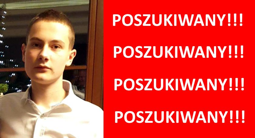 15 letni Piotr Krystowski poszukiwany