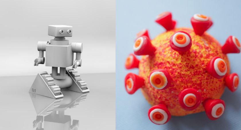 Roboty niszczące COVID-19 dla warszawskich szkół?