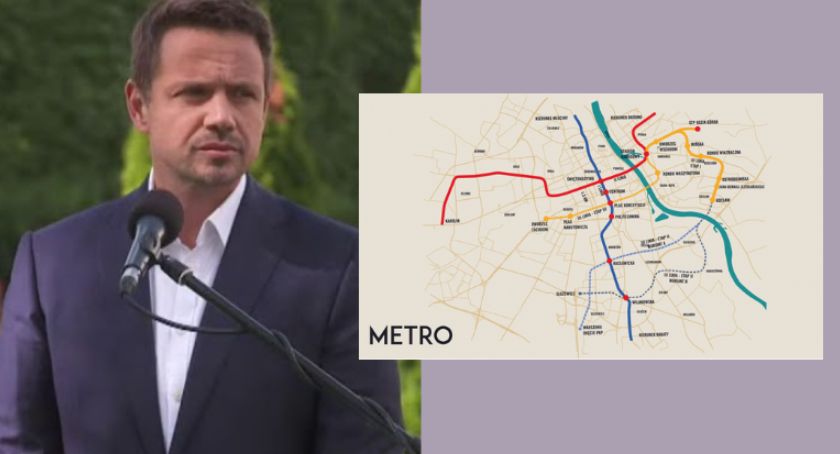 Rafał Trzaskowski ogłosił start budowy III linii metra! 