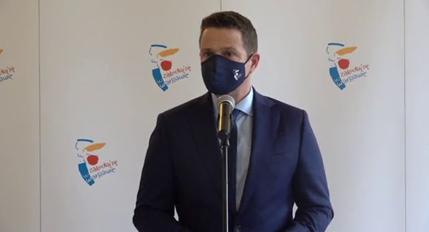 Rafał Trzaskowski w szpitalu