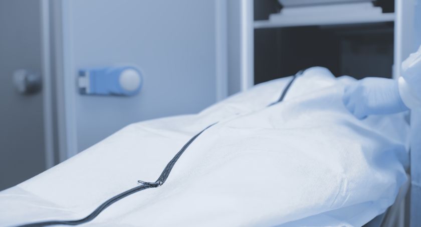 Szpital na COVID-19 bez chłodni na zwłoki