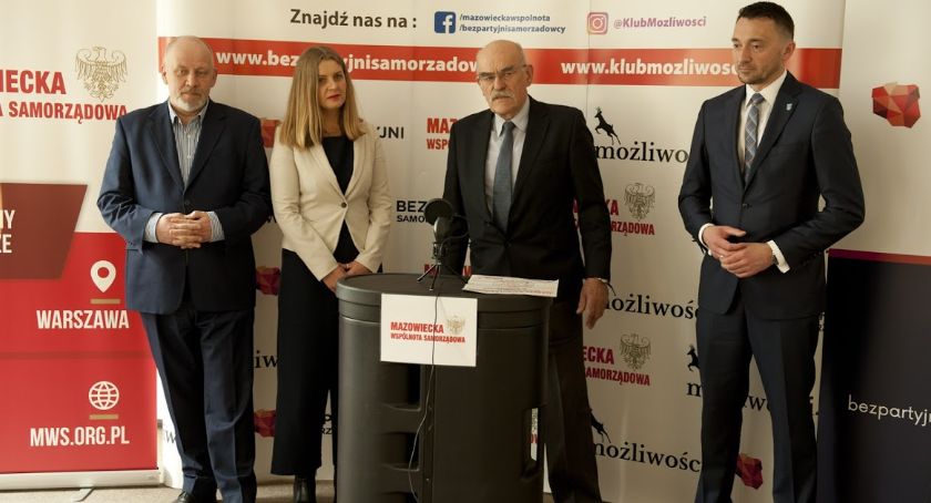 Samorządowcy w obronie jedności Mazowsza