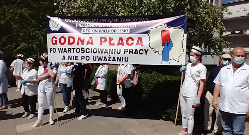Protest Pielęgniarek [ZDJĘCIA]